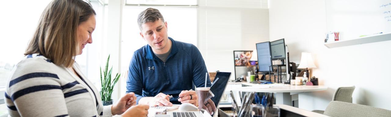 One-on-one student and staff interaction